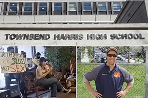 Sit-in at city school