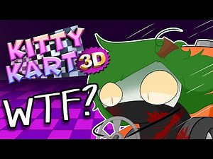 SmokeeBee Plays HORRIBLY DISTURBING GO-KART GAME | Kitty Kart 3D