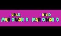 Mix of 2 videos from youtube : Game Over - Super Mario World Super Effects Combined