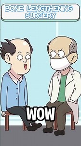 Breaking bones to grow taller? | #growth #trending #health #animation