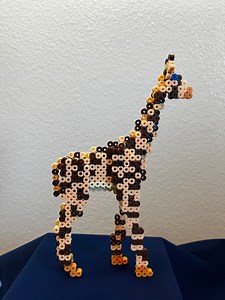 3D Giraffe Perler Bead Pattern: African Animal Craft (digital Download) - Etsy UK