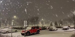 Watch: Heavy snow falls in Albany, New York | Latest Weather Clips | FOX Weather