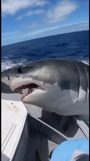 VIRAL OCEAN CATCH SHARK JUMPS IN TO STEAL THE PRIZE! 📱🌊🦈