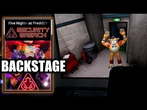 Five Nights at Freddy's Security Breach – Backstage - Walkthrough