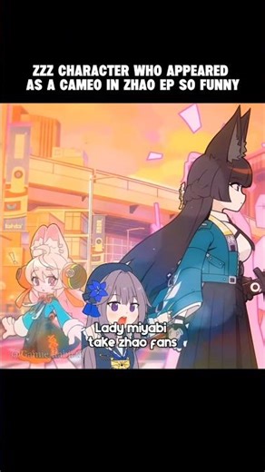 『ゼンゼロ』ZZZ Chara as Cameo in Zhao EP#zenlesszonezero#zzzero#shorts