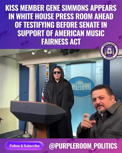 KISS co-founder Gene Simmons made a surprise appearance in the White House press briefing room on Friday, December 5, 2025. He is in Washington, D.C., to advocate for the American Music Fairness Act and is scheduled to testify before a Senate committee next week. Key Details White House Appearance: Simmons, known as “The Demon” from KISS, unexpectedly stepped behind the podium in the James S. Brady Press Briefing Room. He briefly spoke to reporters about the importance of compensating artists fo