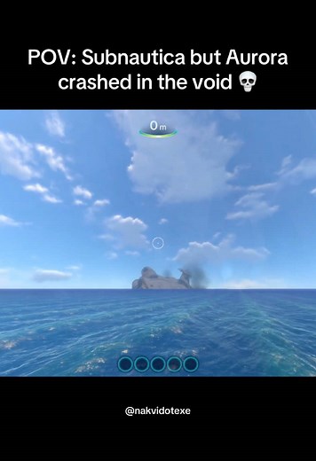 Subnautica: Aurora Crash in the Void Exploration