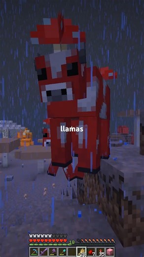 Rare to Obtain, Easy to Amass #minecraft #survival #rare #items #elytra #mooshroom #challenge #llama