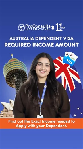 ProConsults International on Instagram: "Planning to apply for an Australia Student Visa with a dependent? 🇦🇺 Here’s what you need to know 👇 ✔️ Required income amount for dependent applications ✔️ Income varies based on your tuition fees ✔️ 70% from primary source & 30% from secondary source ✔️ Don’t have enough funds? Learn how much your dependent can show Confused or need personalized guidance? 📍 Visit ProConsults International and get expert support for your application. #ProConsultsInter