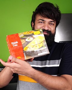 Tried Frozen ready to eat dosa and its taste was surprising | Haldiram ready to eat dosa #frozenfood #viralvideo #Haldiram #readytoeatfood #readytoeat | Think u Can