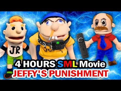 4 HOURS SML Movie MARATHON JEFFY'S PUNISHMENT ! Best Jeffy Moments!