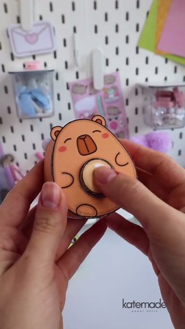 Easy DIY Clicker Toy Printable | Cute Animal Paper Craft for Kids | 30-minute Activity | Instant Download - Etsy