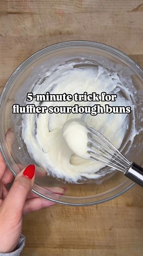 I’m still tangin’ 💃🕺 The humble tangzhong is just a cooked mixture of flour and milk (or water). The starches in the flour gelatinize and can absorb twice as much liquid as they normally would. I was first introduced to using this method by @Samantha-Healing-Slice when we were recipe developing together. It was the key to super soft, store bought-rivaling hot dog buns. That same dough also doubled as incredible Olive Garden breadsticks (on Samantha’s blog), and I’ve seen a few bakers take that