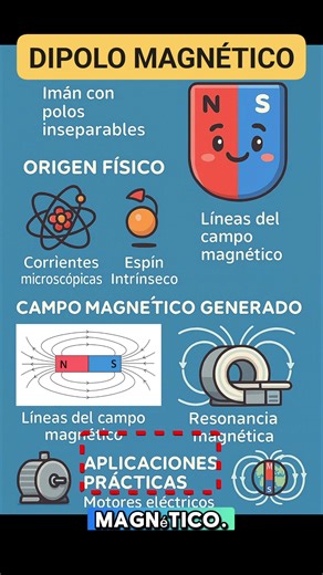 Dipolo Magnético #dipolo #electromagnetismo | Jhony Alexander Rincón Galeano