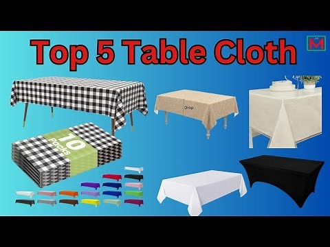 Top 5 Table Cloth | Best Dining Table Cover | Best Table Protector 2025