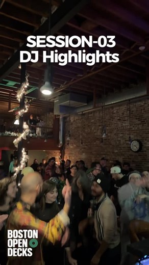Boston Open Decks on Instagram: "DJs brought the tunes, you ALL brought the energy. Till next time! Huge thank you to the 51 DJs that signed up and to all who came to dance, support, and have a good time! Tag your friends, repost this post, and help grow the community! More photos and videos will be coming out soon, so keep an eye out for yourself! If you missed out make sure you come check out SESSION-04 Feb 12th 6-11PM 313 Mass Ave A big thank you to @thesmootstd for hosting our incredible eve