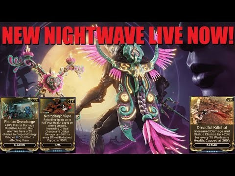 Warframe Nightwave Dreams Of The Dead Gives You AMAZING Loot (Full Review + Day 1 Reset)