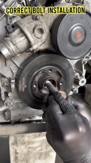 Correct Bolt Installation