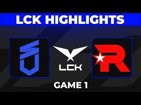 DNS vs KT Higlights Game 1 | LCK 2026 | DN SOOPers vs KT Rolster