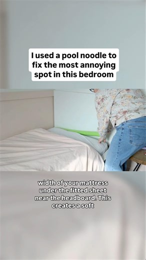 If your bed has been eating your pillows, phone, or random things, this is the easiest fix ever 🙌