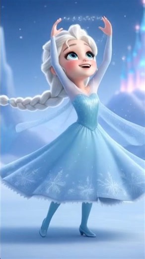 Elsa and the Magical World #Elsa ❄️#FrozenQueen#ElsaMagic#frozenworld #DisneyElsa