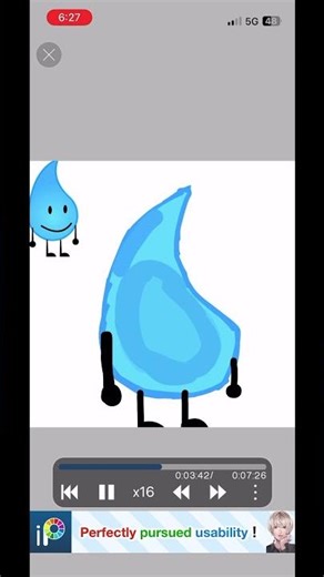 I thought drawing bfdi characters would be fun :3