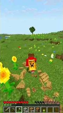 Minecraft but, there are realistic physics😱 #nextgengaming #gaming #minecraft
