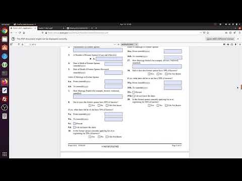 Parte 7 del formulario I-821 de USCIS para aplicar a TPS - Cómo responderla correctamente