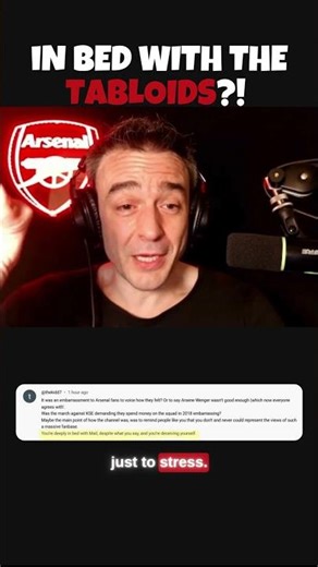 100 subs and I'm already a media sellout? 😭 #arsenal #afc #football #premierleague #coyg