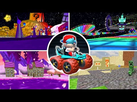 ULTRA KART 7 - *NEW* Mod Pack for Mario Kart 7! (32 Custom Tracks & 16 Custom Characters)