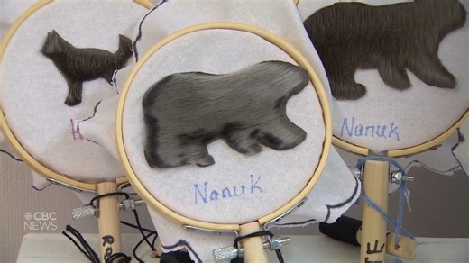 6.4K views · 135 reactions | The art room at St. Matthew’s School in St. John’s is filling up with Inuk dolls, ulus, inukshuks and drums. Grade 6 students are working with Inuk artist Trudy Flowers on a project that blends art, craft and culture. | CBC's Labrador Morning | Facebook