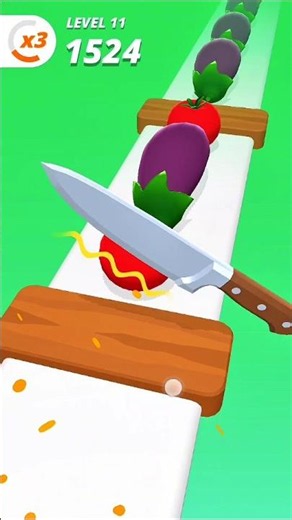 Perfect Slices [Part 2] 🥒✨ #PerfectSlices #gameplay #mobilegame