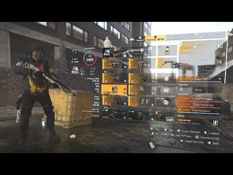 100% Pulse Resistance Build counter all spotters!! Tom Clancy's The Division 2