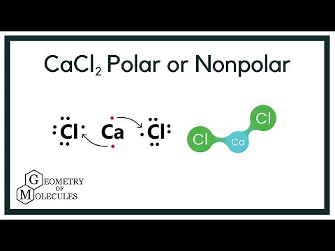 Is CaCl2 Polar or Nonpolar? (Calcium Chloride, Ionic)