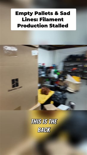 Dancyn 3D Prints on Instagram: "Warehouse tour! From printer setup to plastic creation & filament production. See how it's all made. #WarehouseTour #ManufacturingProcess #FilamentProduction #3DPrinting #BehindTheScenes #ProductionLine"