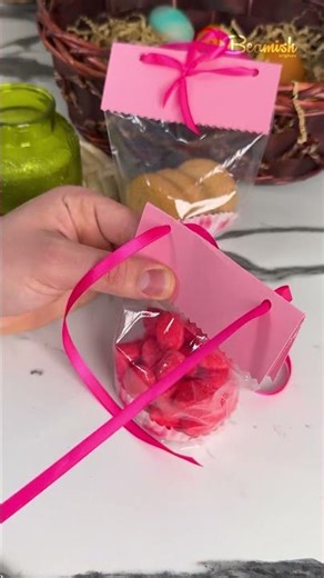 Cute Little Candy Pack Idea 🍬💖 #cute #candypackaging #giftideas