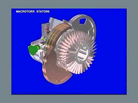 Turbo Pump 3D Animation