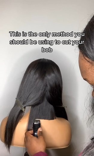 8.6K views · 61 reactions | Method to cut your bob李李 Get what you need to know of wig and hair殺 Cr TT: _slayedbymary . Stay tuned for more DM for wig link #linkinbio Wear go glueless wig: https://bit.ly/3sOocwU . ------------------------------ Wig experts and hair factory owners懶 #bobwig #bob #wigtutorial #fyp #cuttinghair | Wig Tutorials | Facebook