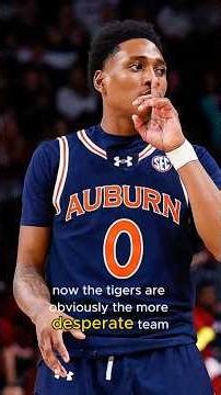 The Auburn Tigers MUST WIN against the Mississippi State Bulldogs to open the SEC Tournament