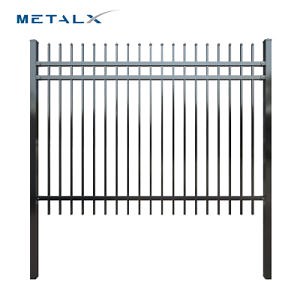 [Hot Item] 2023 New Design Steel Fence Posts Galvanized Iron Bar Fence for Sale