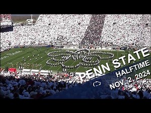 Penn State Blue Band halftime show, 11/2/2024.