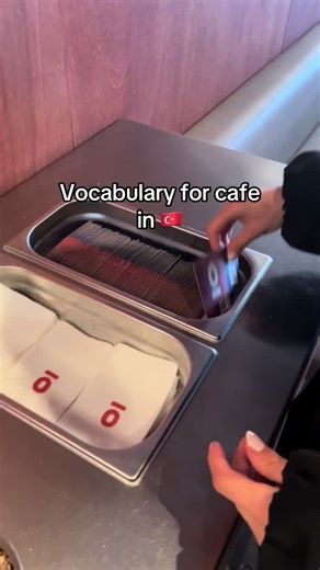 Learn Turkish Vocabulary for Cafe with Julia Turkish Teacher