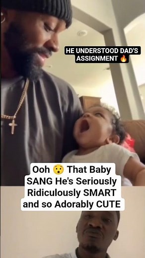Ooh 😯 That Baby SANG He's Seriously Ridiculously SMART🔥 #music #musicians #explore #challenges
