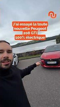 On a testé la 208 Gti 100% électrique