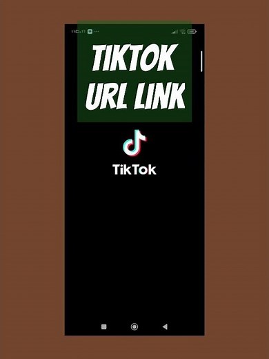 How to find your tiktok URL link 🔗 #edit #learn