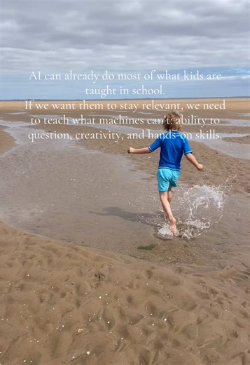 AI can give answers. Only humans can ask better questions. When learning is rooted in real experiences, children don’t just gain knowledge — they gain confidence and independence. #homeschooling #reallife #homeeducation #adhd #lifeskills