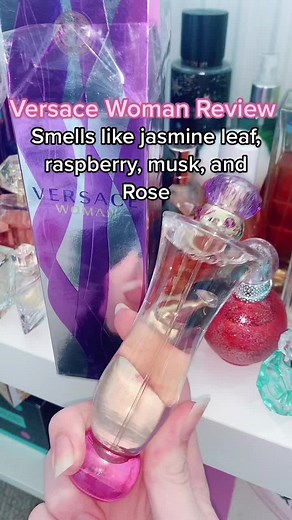 Versace Woman Perfume Review: Jasmine Leaf, Raspberry, Musk, and Rose