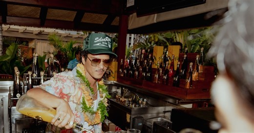 This Bruno Mars Pop-Up Bar Is a Rum-Soaked Dream