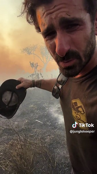 ‼️Please share so the world can see‼️ I don’t know how the media is ignoring this. The entire Amazon rainforest is on fire. The only place I know of that isn’t burning is the area that is protected by indigenous leaders. Within the @junglekeepers reserve, the ancient forest stands, and the animals are safe. But everywhere else is being cut down by humans and burned to ashes ⚠️ IF YOU WANT TO HELP ⚠️ WWW.JUNGLEKEEPERS.ORG It’s the only way to directly empower the local people to protectforest. Wh