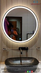 Premium LED Mirror for Modern Interiors ✨ | Infinity Glass